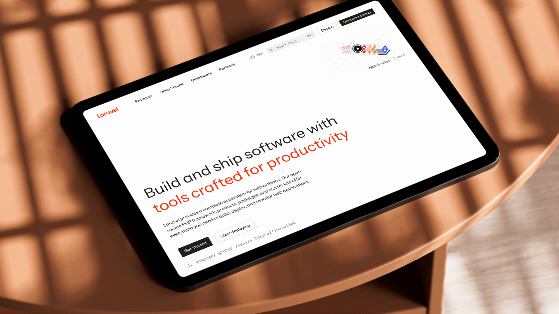 Laravel - Best for Completely Custom Builds